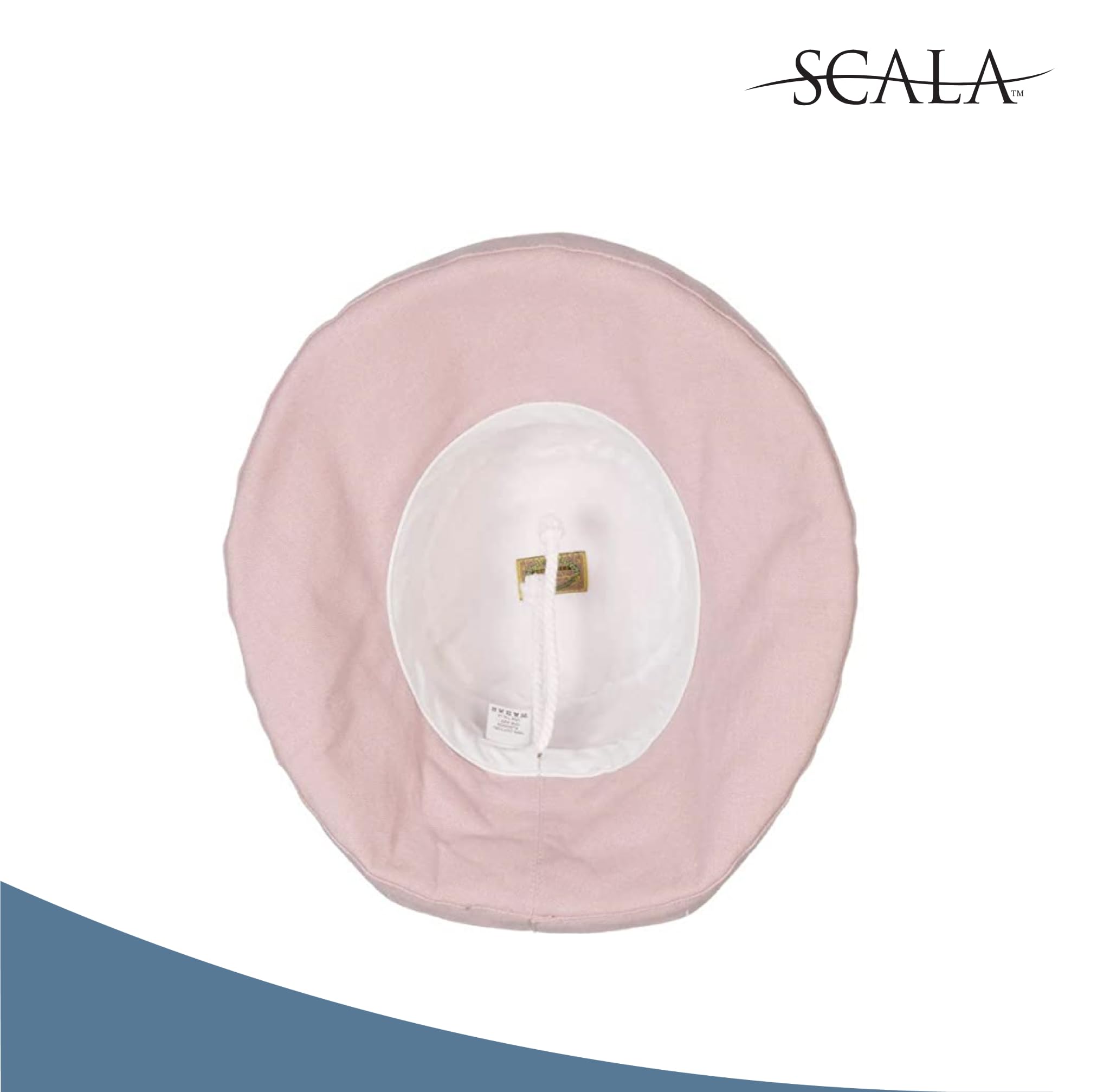 Scala Women's Medium Brim Cotton Hat - Image 4